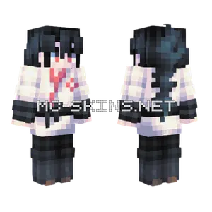 Blossoming Blade Minecraft skin