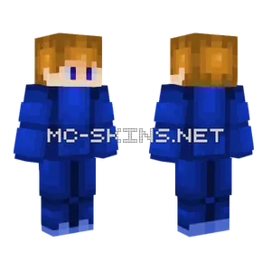 Blue 3 Minecraft skin