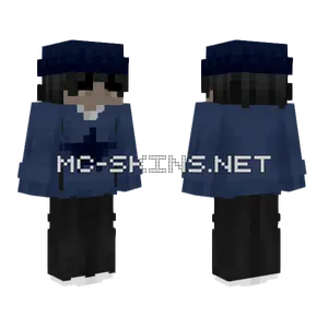 Blue 5 Minecraft skin
