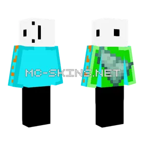 Blue And Black Suit Minecraft skin