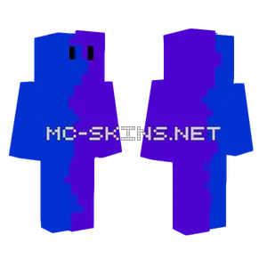 Blue and Purple Robot