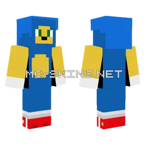 Blue and Yellow Character