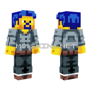 Blue and Yellow Guard