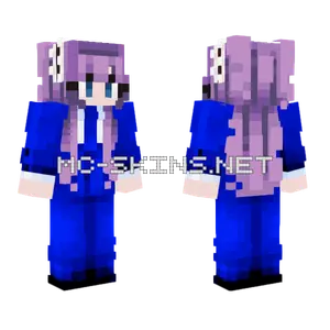 Blue Anime Girl
