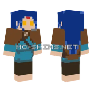 Blue Archer Outfit