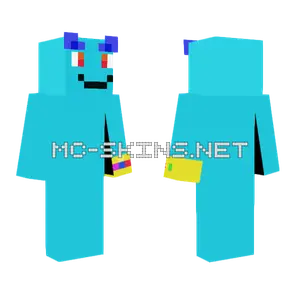 Blue Bear Minecraft skin