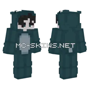 Blue Bear Onesie Minecraft skin