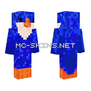 Blue Bird Skin Minecraft skin