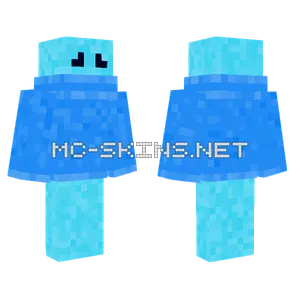Blue Blob Minecraft skin