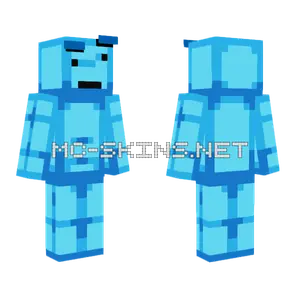Blue Blob Minecraft skin
