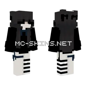 Blue Bowtie Outfit Minecraft skin