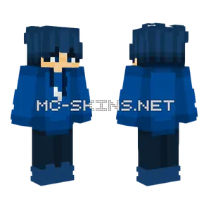 Blue Boy Minecraft skin