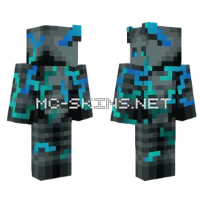 Blue Boy Minecraft skin