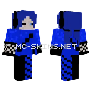 Blue Boy Outfit Minecraft skin