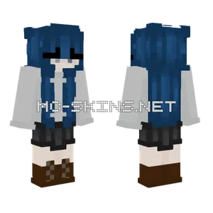 Blue Ce Minecraft skin