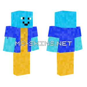 Blue Cloud Character