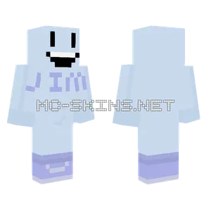 Blue Cloud Character Minecraft skin