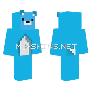 Blue Cloud Character