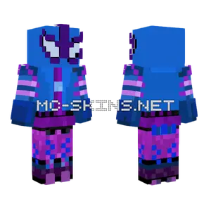 Blue Creature Skin Minecraft skin