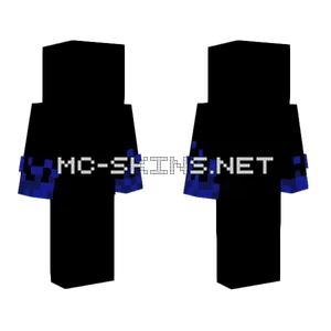 Blue Demon Minecraft skin