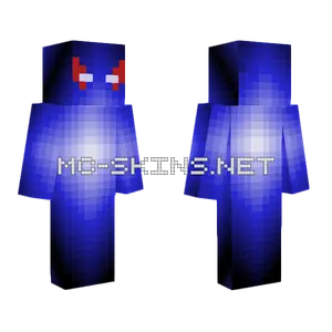 Blue Demon Outfit Minecraft skin