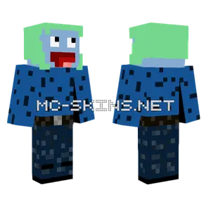 Blue Dotted Avatar