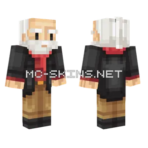 Blue Dragon Minecraft skin