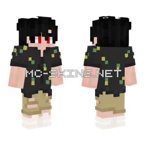 Blue Dragon Minecraft skin