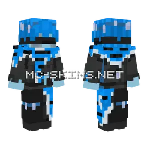 Blue Dude Minecraft skin