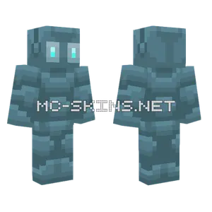 Blue Dummy Minecraft skin