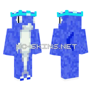 Blue Elephant Skin Minecraft skin