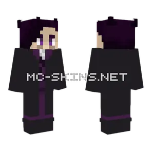 Blue Ergane Cloak Minecraft skin