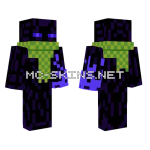 Blue Eyed Enderman Minecraft skin
