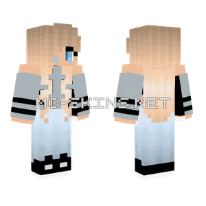 Blue Eyed Girl With Jeans Minecraft skin