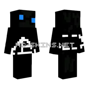 Blue Eyed Robot Minecraft skin