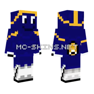 Blue Fish Minecraft skin