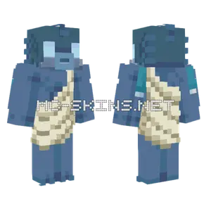 Blue Fish Creature