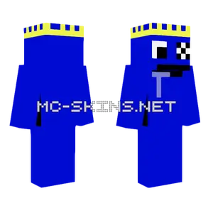 Blue From Rainbow Friends Minecraft skin
