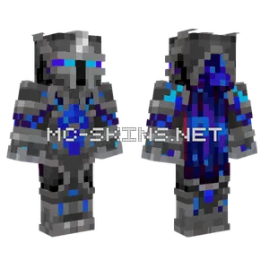 Blue Gladiator Minecraft skin