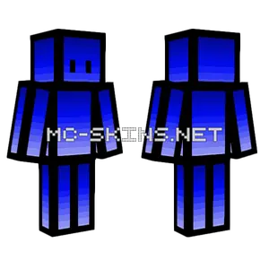 Blue Gradient Robot