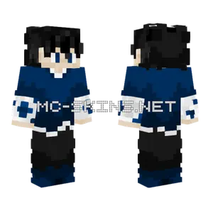 Blue Guy IG Minecraft skin