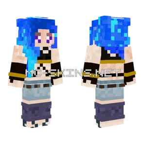 Blue Haired Girl