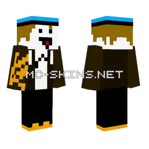 Blue Hat Scarecrow Minecraft skin