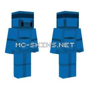 Blue Hive Blob Minecraft skin