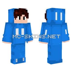 Blue Hoodie Boy