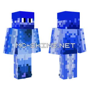 Blue Ice Skin Minecraft skin