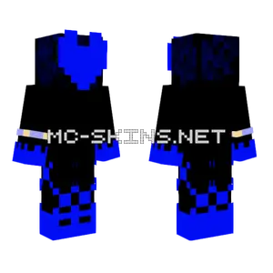 Blue Integrity Minecraft skin