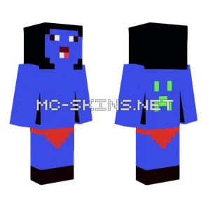 Blue Jaduu Minecraft skin
