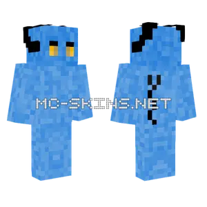 Blue Jester Outfit