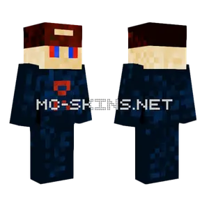 Blue Kid Minecraft skin